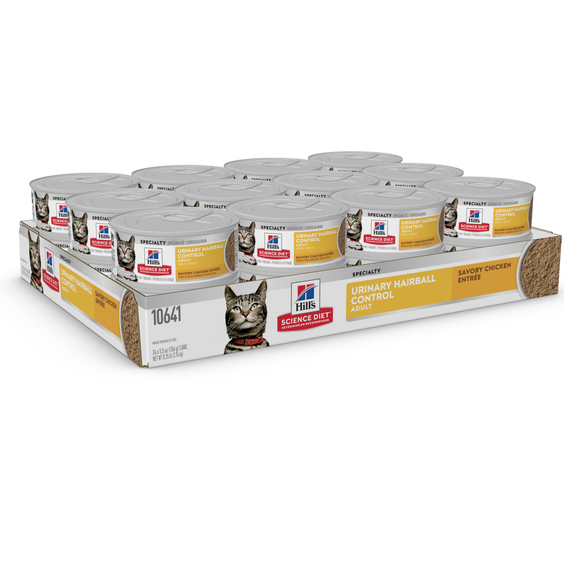 Hill's Science Diet chat adulte peau et poil – oméga-6 et vitamine E pour le pelage.