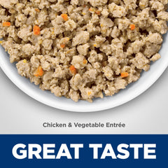 Hill's Science Diet Chat poulet et legumes - texture hachee appétissante