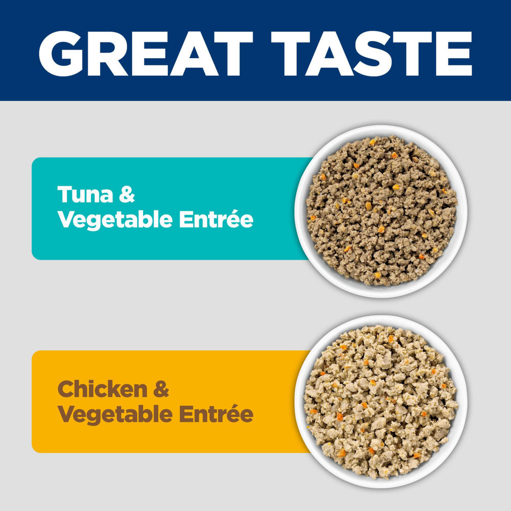 Hill's Science Diet variete poulet et legumes, pâtée sans grain pour estomac sensible