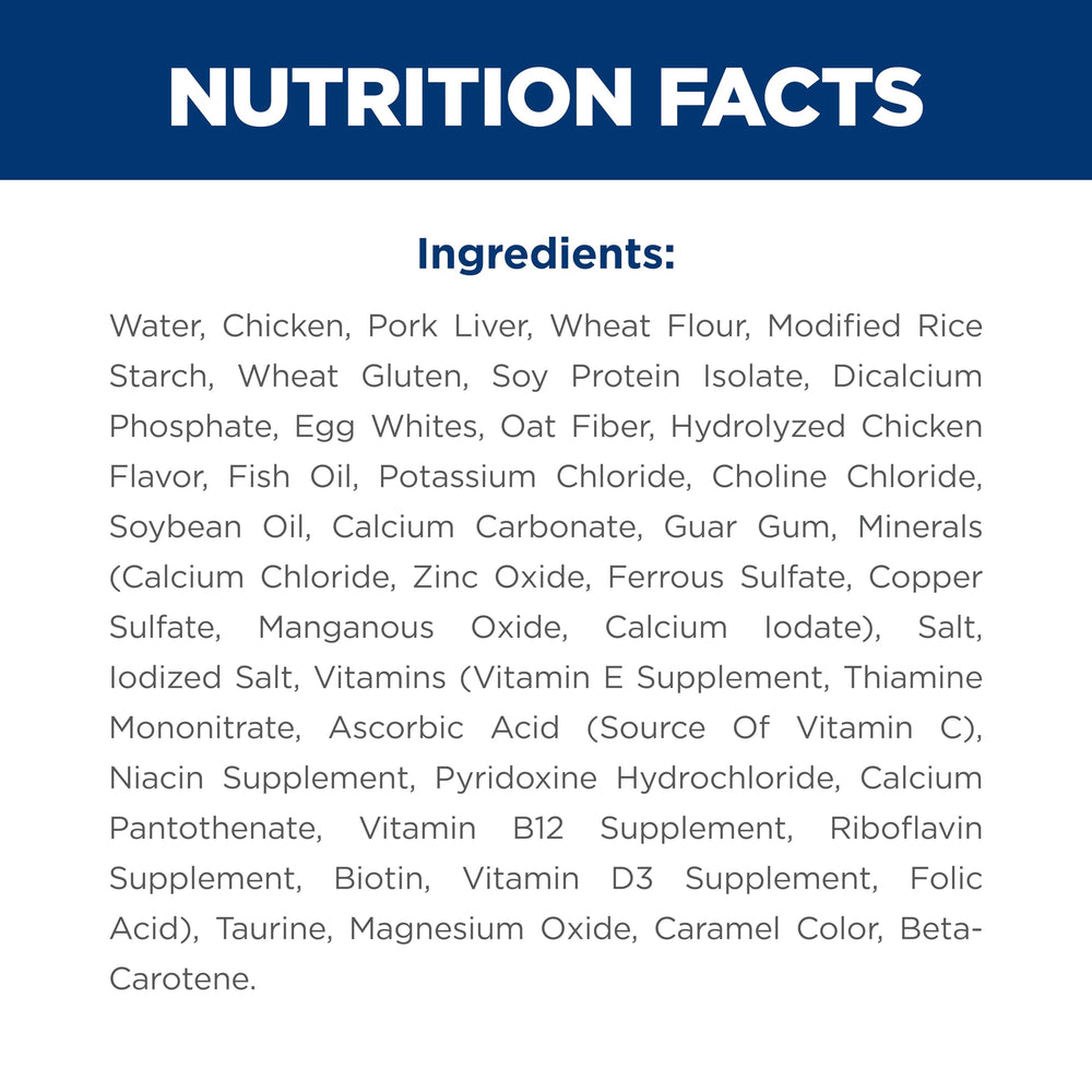 Hill's Science Diet chaton, acides aminés pour nutrition complète.