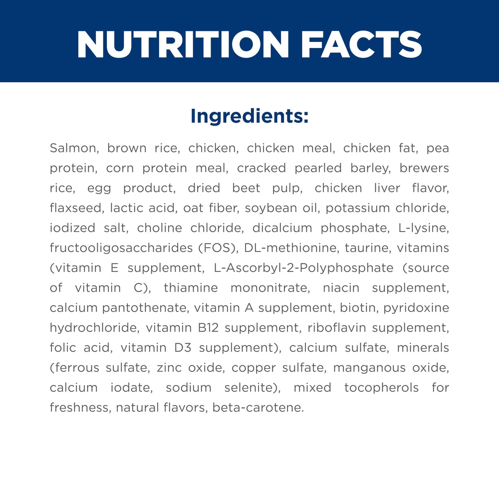 Hill's Science Diet chaton omega-6 : peau saine et pelage brillant.