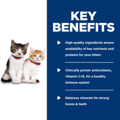 Hill's Science Diet Chaton pâtée dinde, minéraux équilibrés pour os et dents sains
