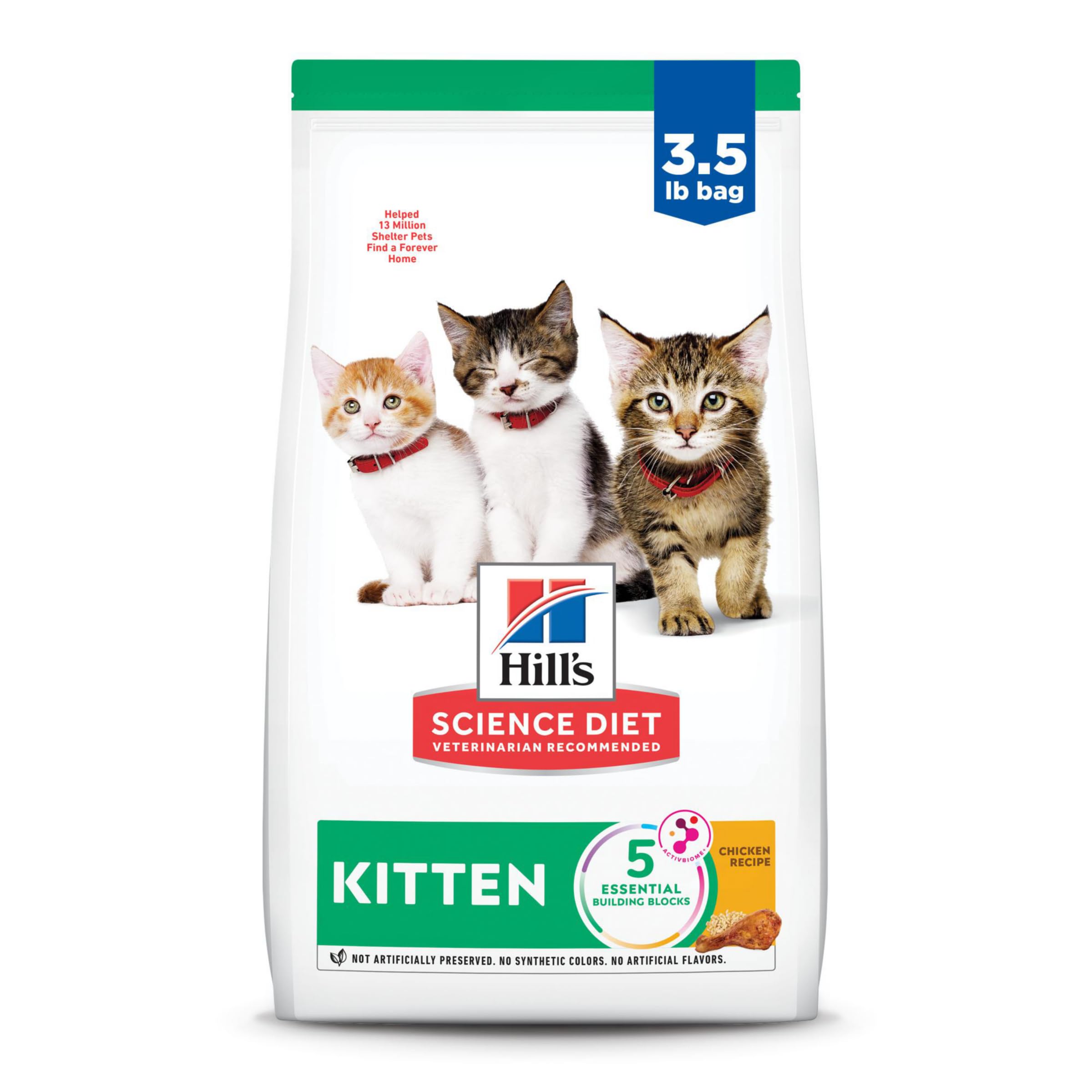 Hill's Science Diet Chaton — poulet sec, énergie et croissance