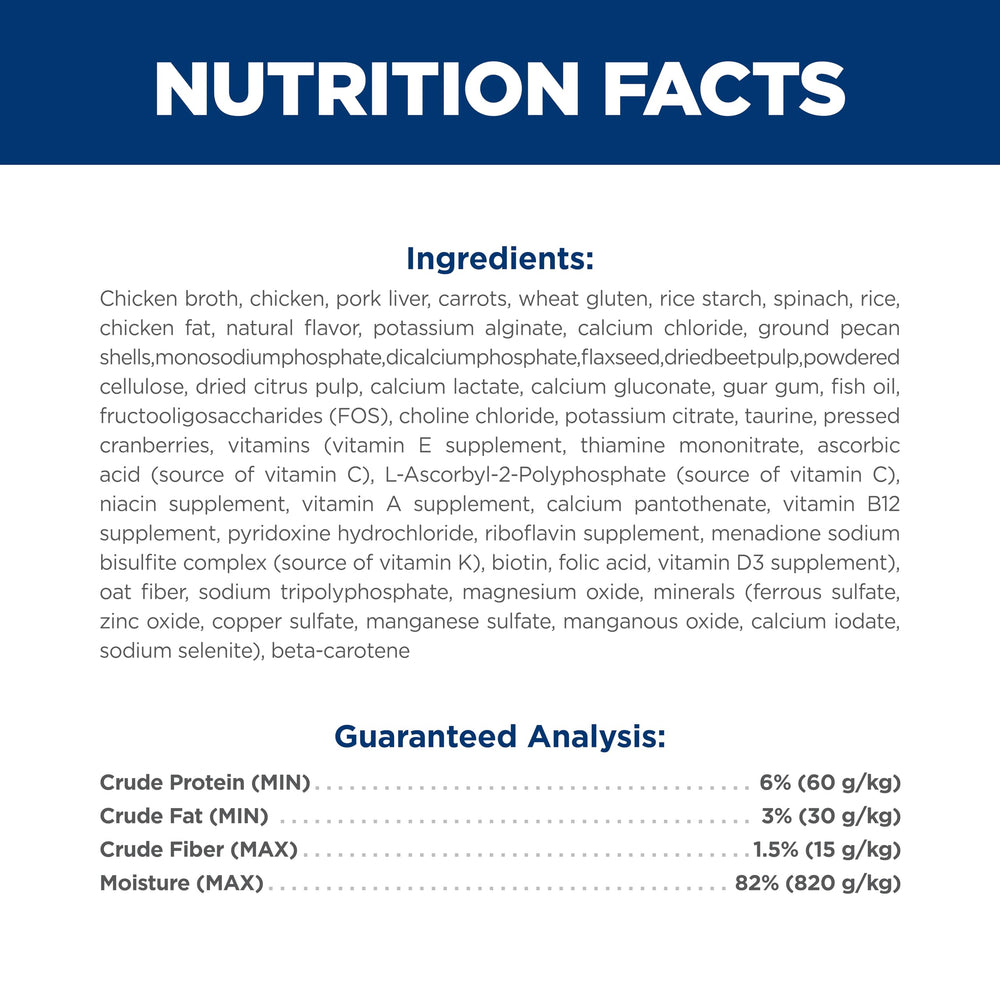 Hill's Science Diet Chaton Prebiotiques Digestion – fibre équilibrée