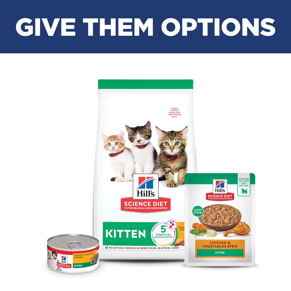 Hill's Science Diet Chaton Sachets Pratiques 24-Pack – portions faciles