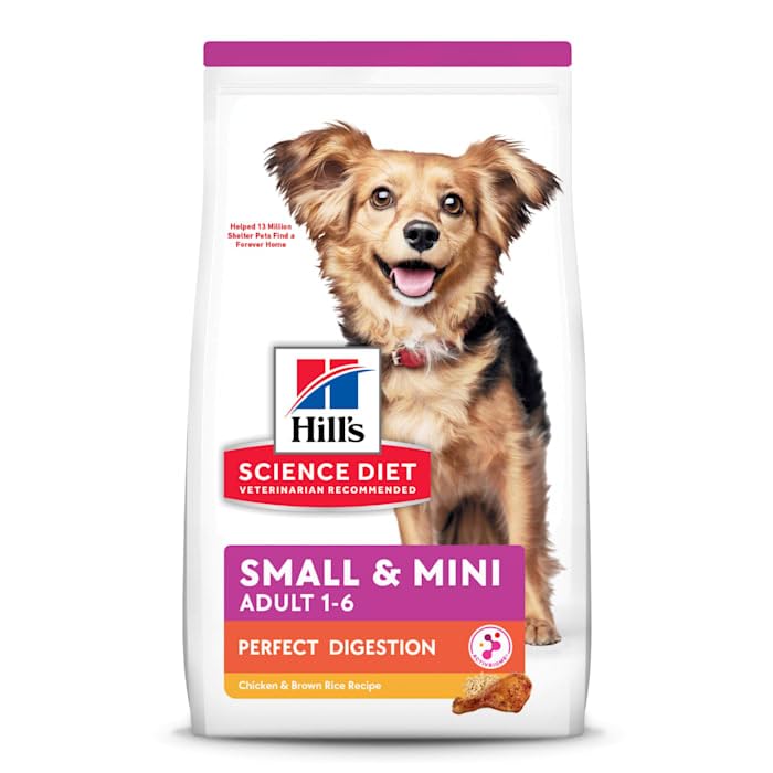 Croquettes Hill's Science Diet Poulet premier ingrédient garantissant saveur et protéines.