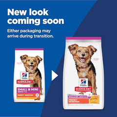 Hill's Science Diet croquettes poulet et riz brun pour petits chiens.