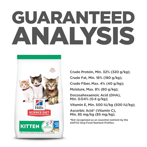 Hill's Science Diet croquettes savoureuses et croustillantes pour chaton