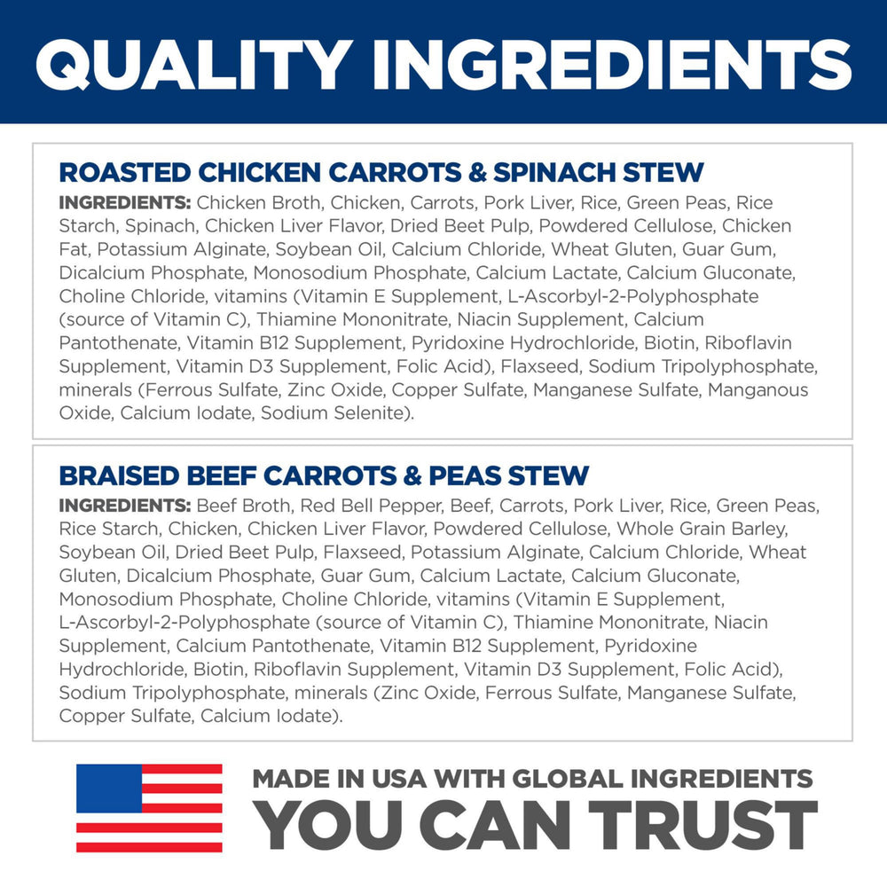 Hill's Science Diet – fabrique aux etats-unis avec ingredients mondiaux.