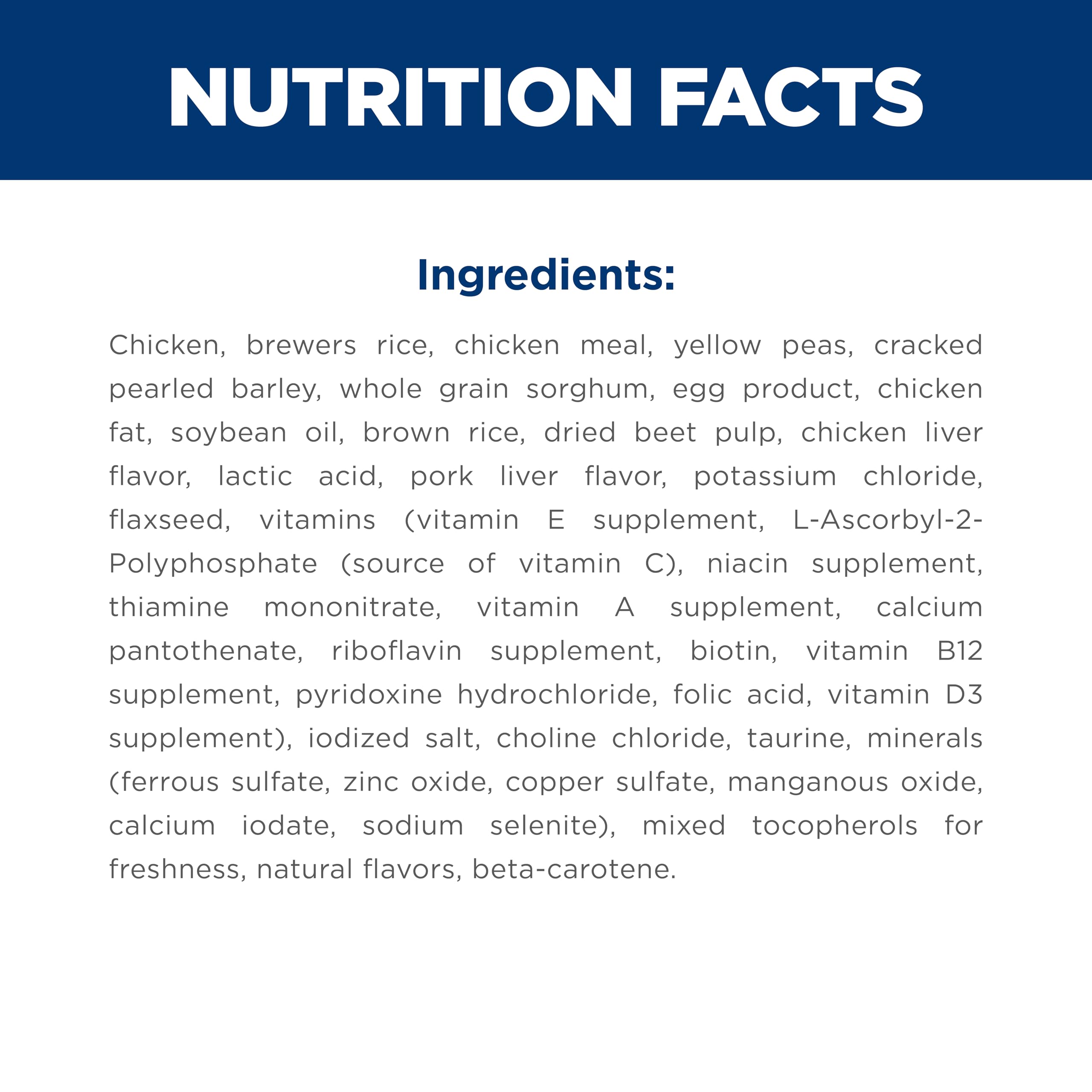 Hill's Science Diet fabriqué aux États-Unis – ingrédients mondiaux fiables