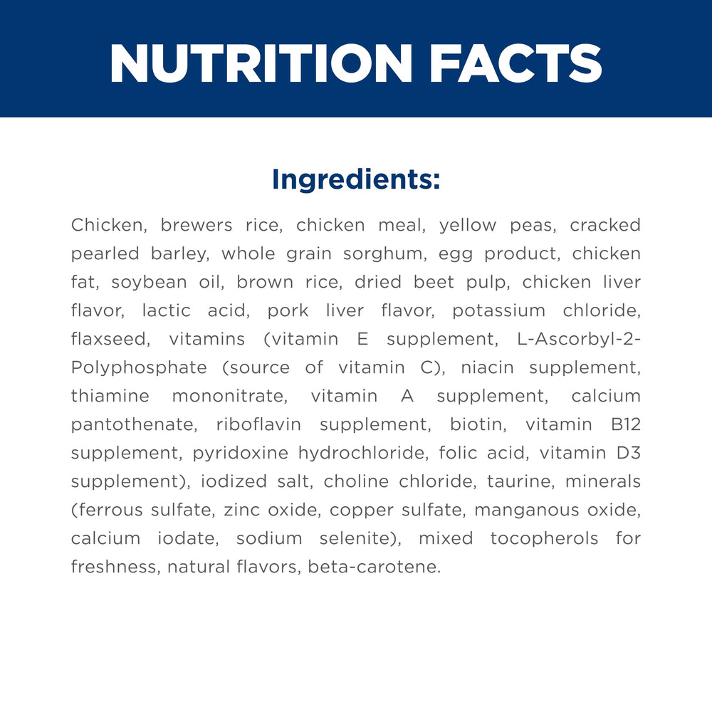 Hill's Science Diet fabriqué aux États-Unis – ingrédients mondiaux fiables