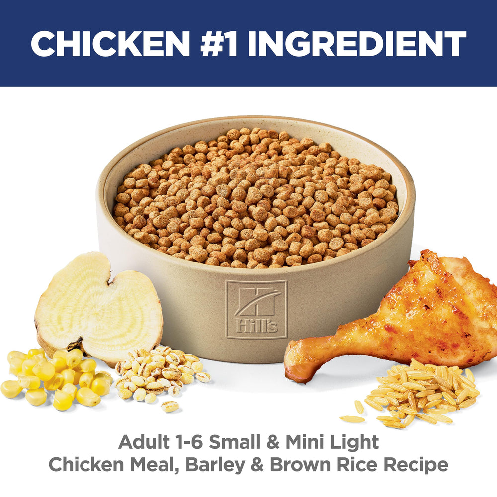 Hill's Science Diet Light - l-carnitine dans la formule pour soutenir le poids et la mobilite.