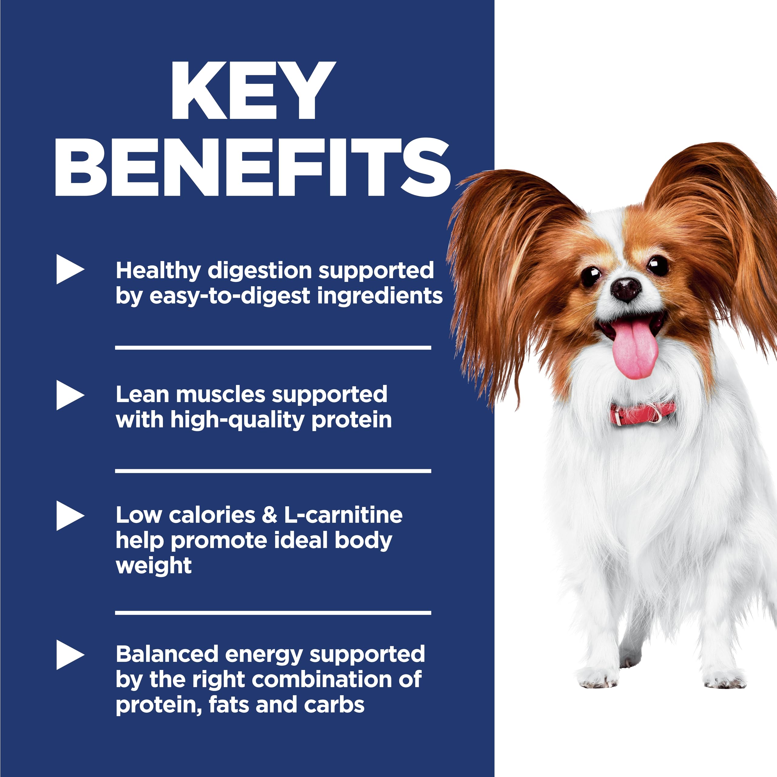 Hill's Science Diet Light - proteines de haute qualite pour maintien de la masse musculaire.