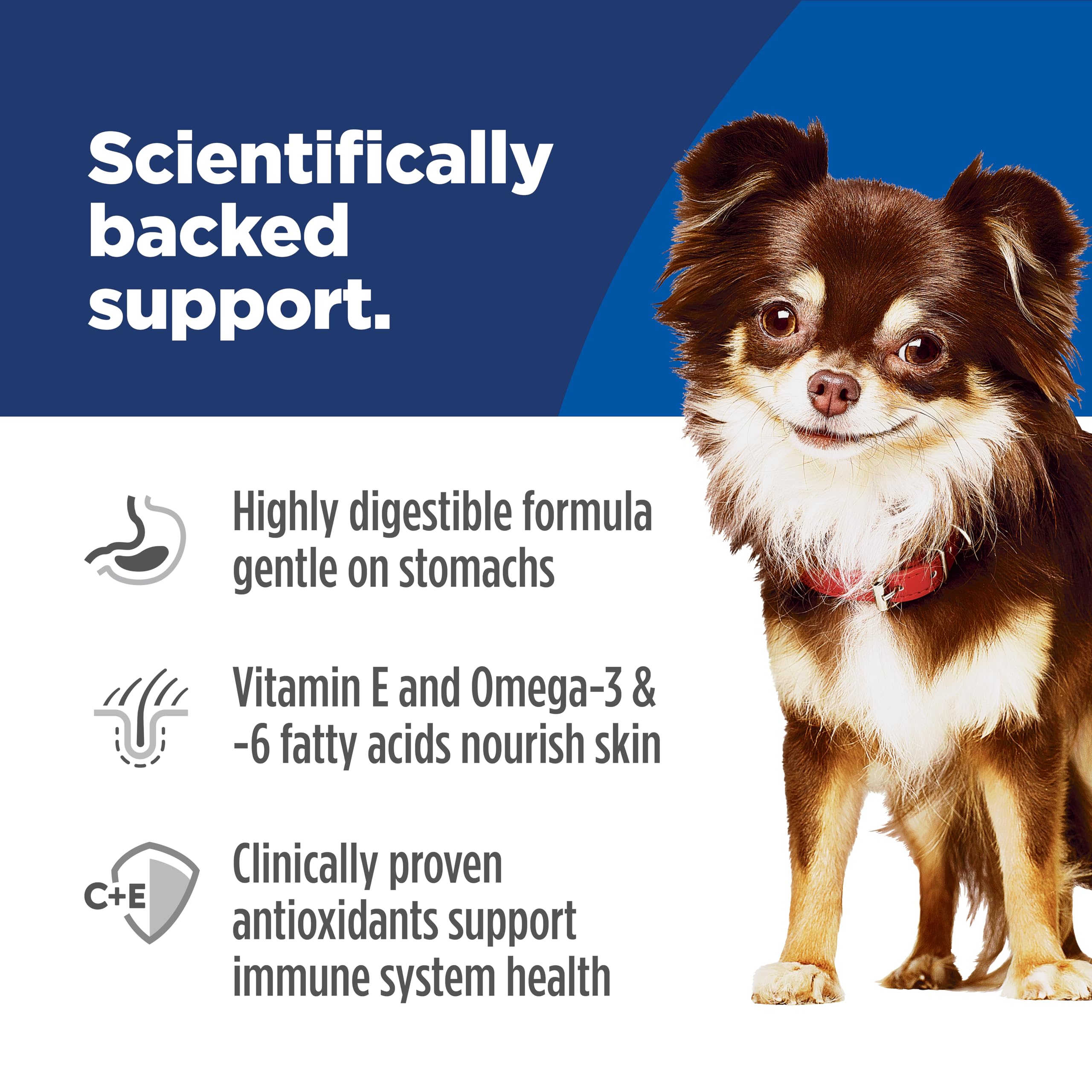 Hill's Science Diet oméga-3 et -6 – soutien peau et pelage brillant