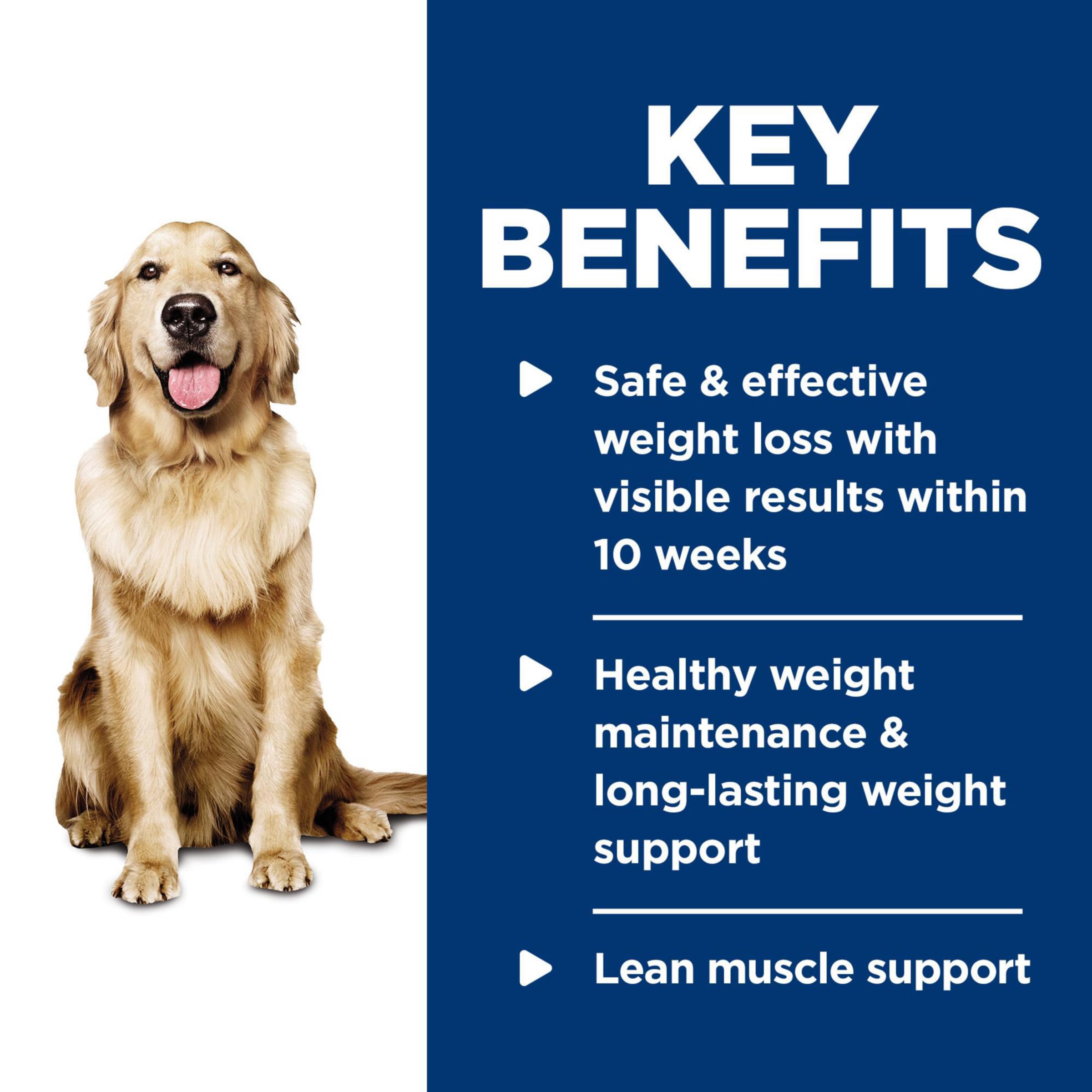 Hill's Science Diet Chien Poids Parfait – Ingrédients naturels avec protéines de qualité.