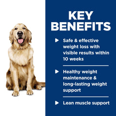 Hill's Science Diet Chien Poids Parfait – Ingrédients naturels avec protéines de qualité.