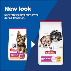 Hill's Science Diet Puppy Petit et Mini: ingrédients naturels pour chiots.