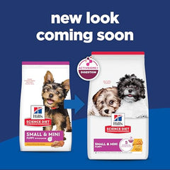 Hill's Science Diet chiot petit mini croquettes gros plan — texture attrayante et croquant.