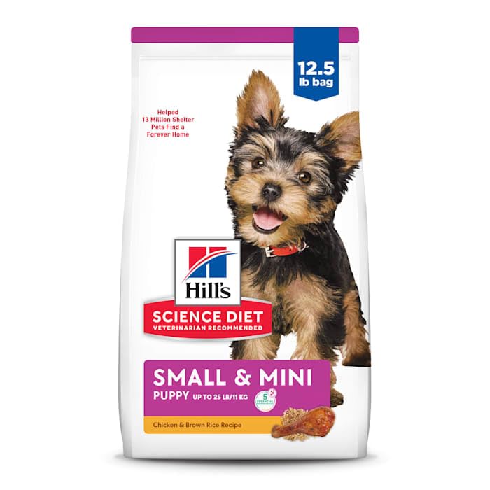 Hill's Science Diet chiot petit mini ingredients-naturels — les ingrédients naturels soutiennent une alimentation de qualité.
