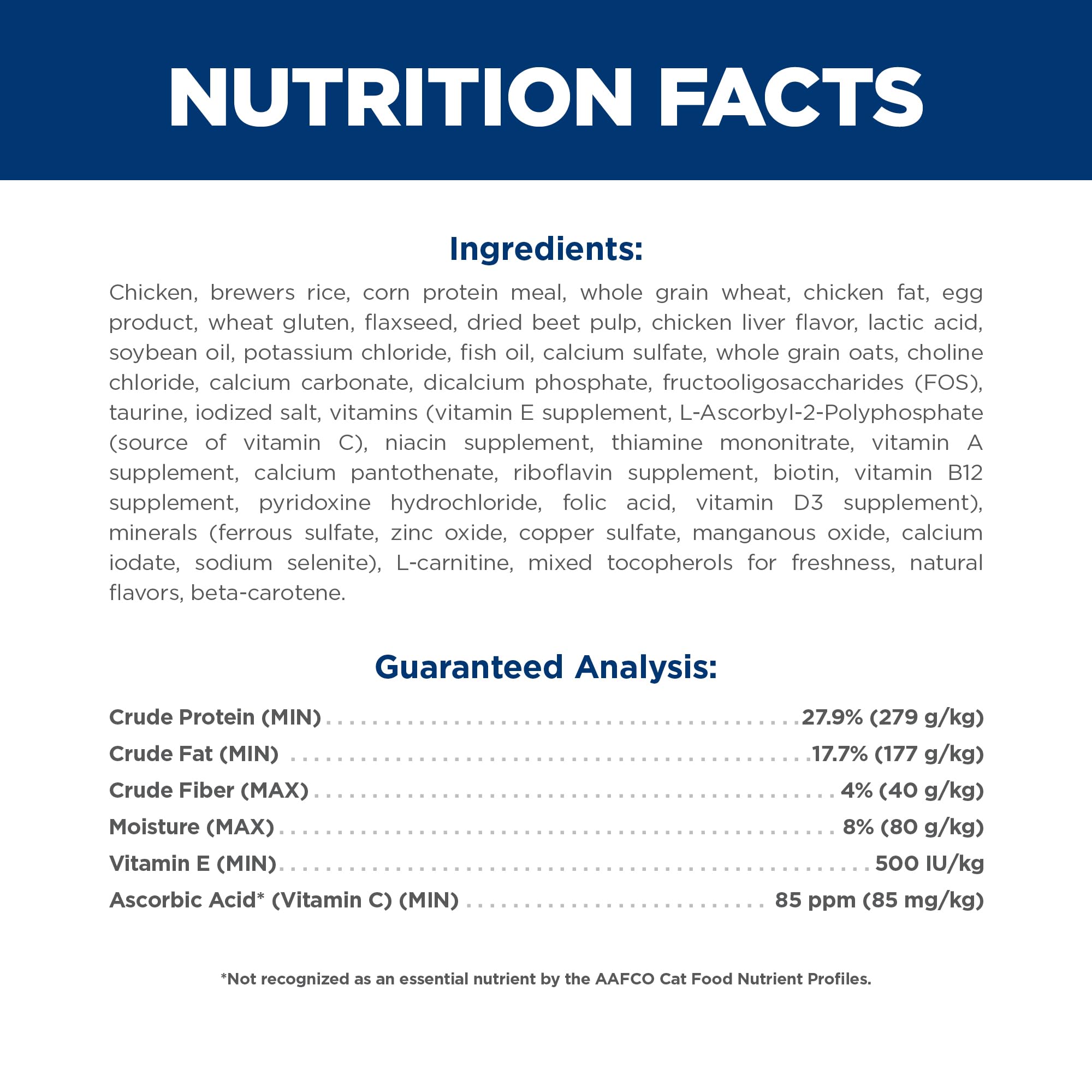 Hill's Science Diet Senior 11+ emballage-usa — fabriqué aux États-Unis avec ingrédients mondiaux