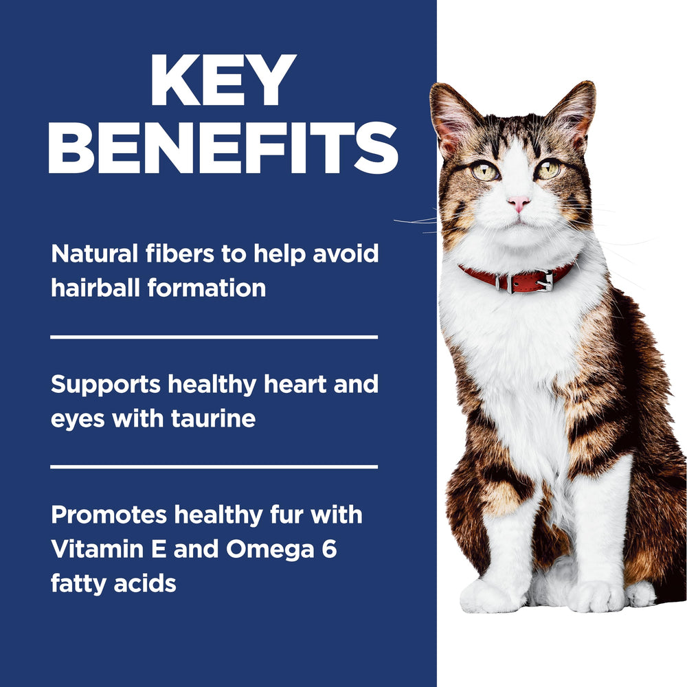 Hill's Science Diet contient de la taurine pour soutenir le cœur et les yeux.