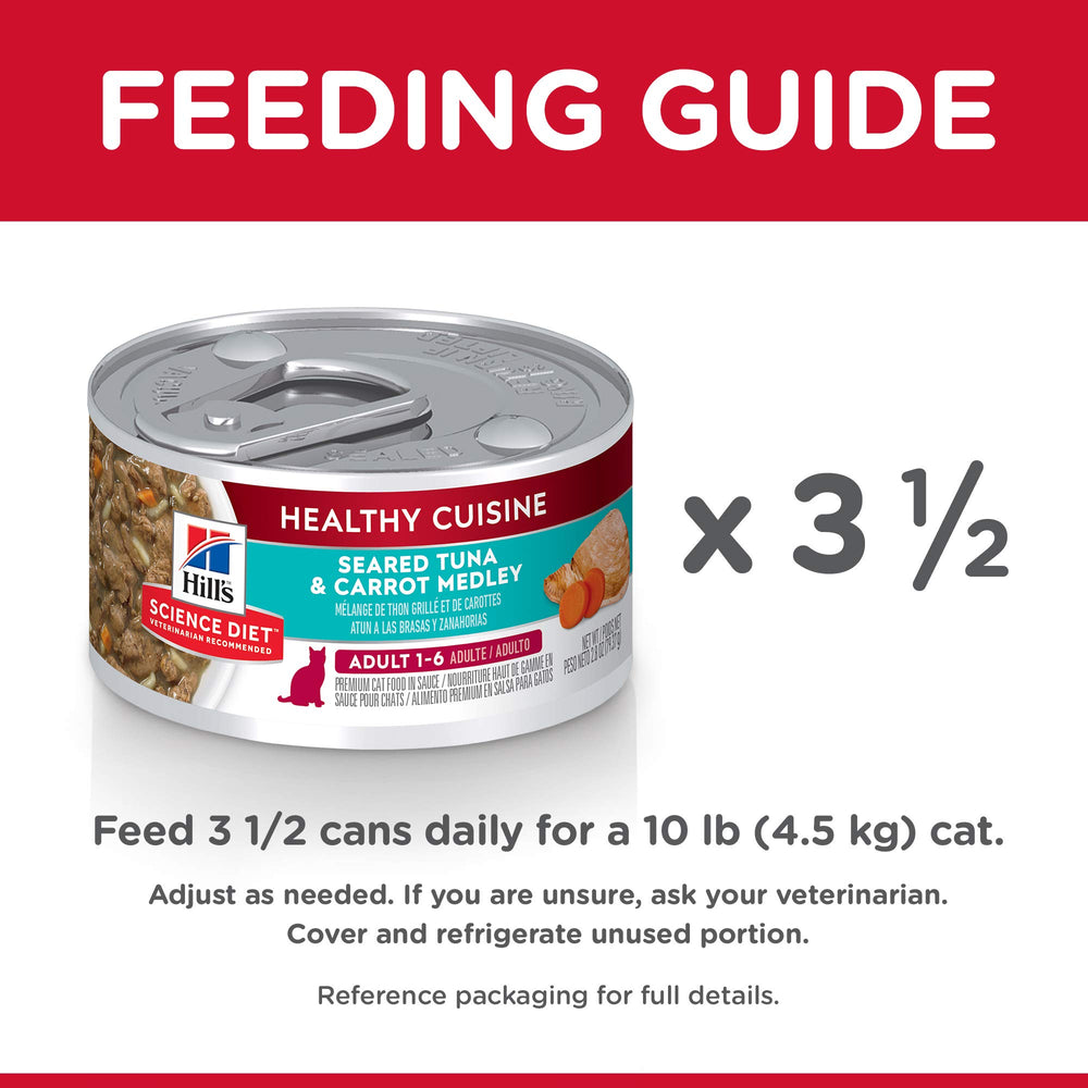 Hill's Science Diet thon-carotte ragout – antioxydants et vitamines pour soutien général