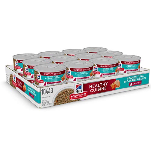 Hill's Science Diet thon et carotte ragout – morceaux réels pour soutien musculaire