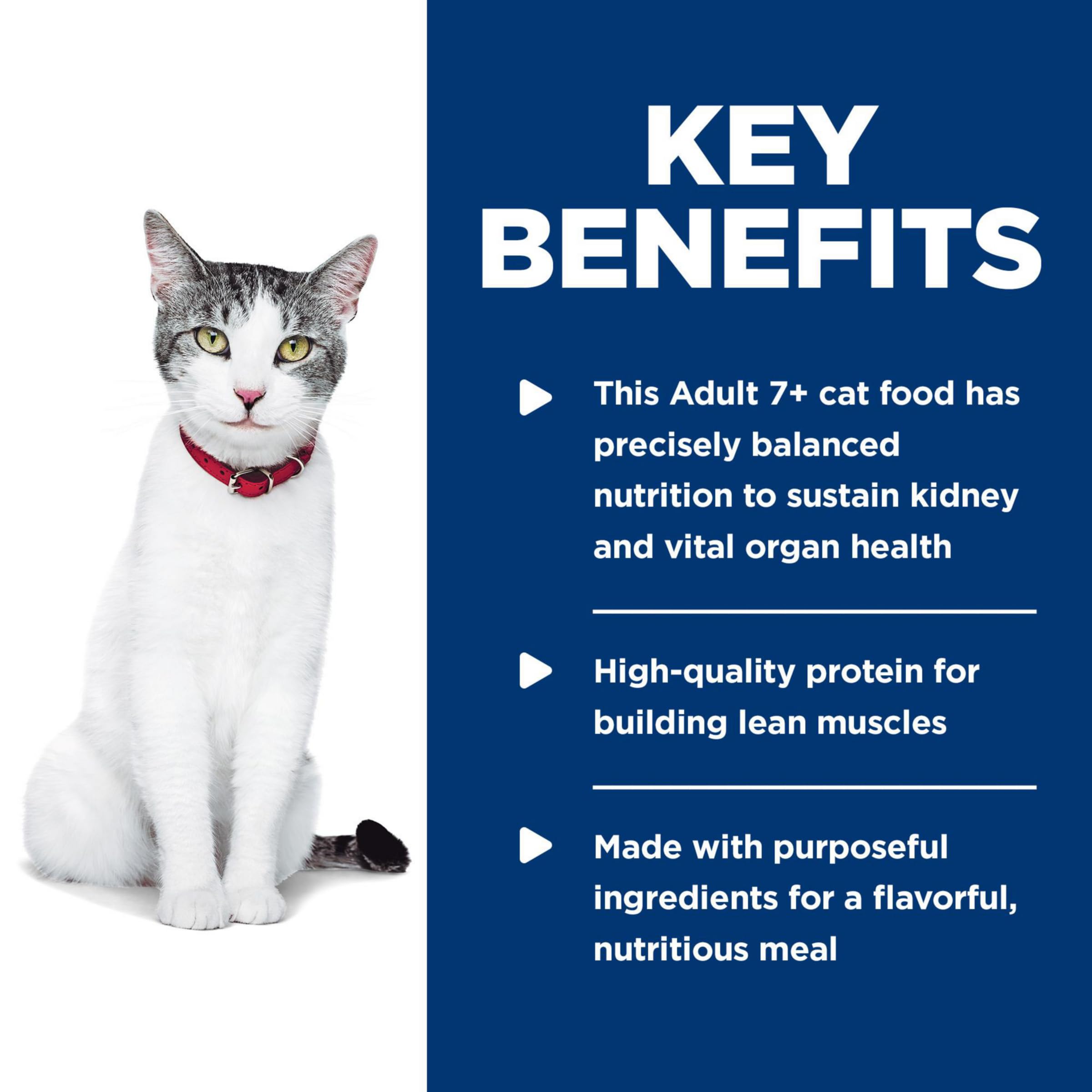 Hill's Science Diet Senior 11+ Carottes tendres : fibres naturelles pour l'équilibre.