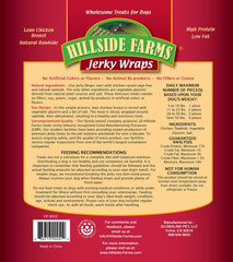 Hillside Farms – tranche de poulet déshydratée et cuir brut, saveur naturelle.