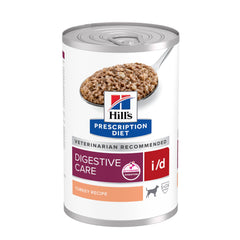 Hill's i/d en conserve pour chien dinde: soutien digestif et absorption optimisée.