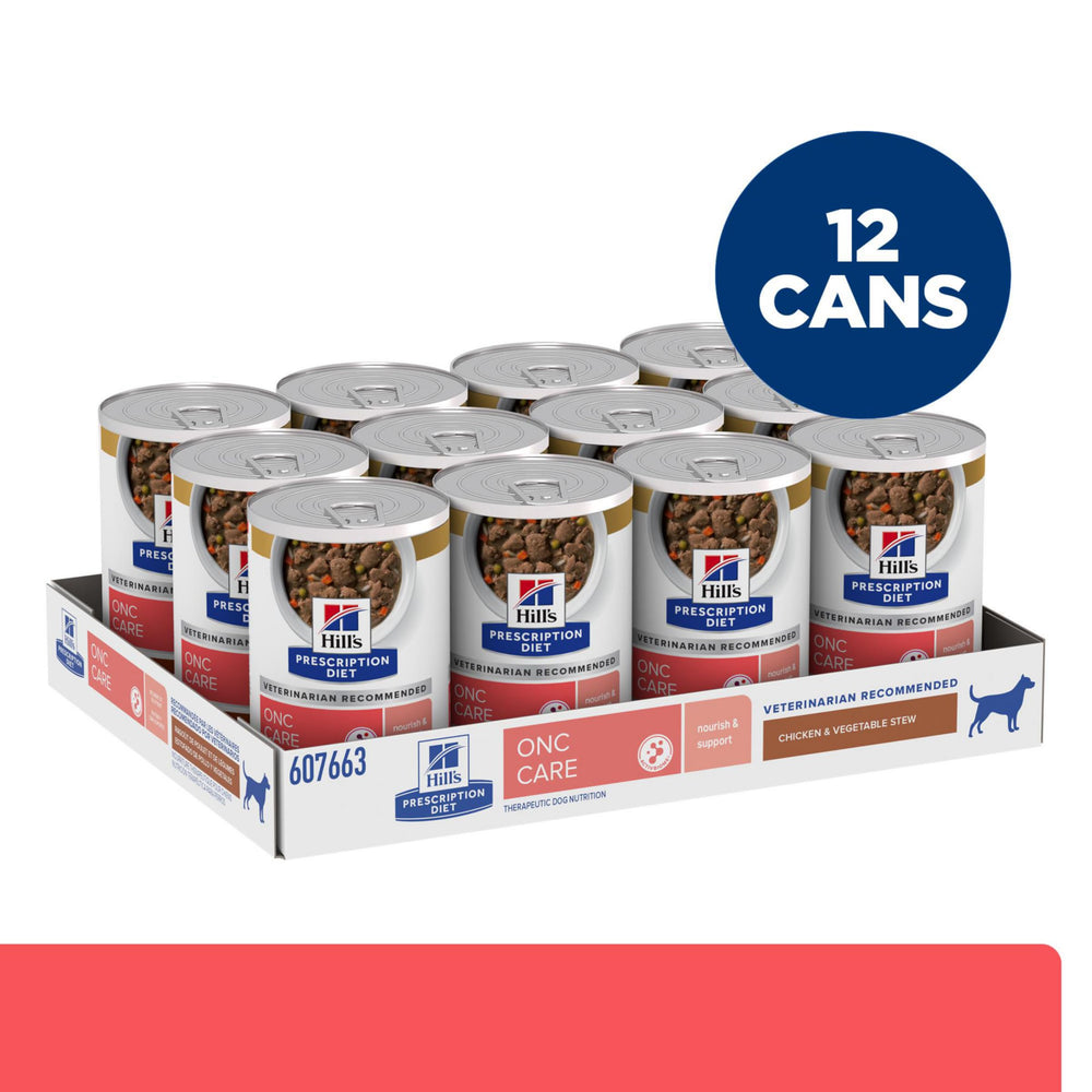 Hill's Prescription Diet ONC Care: morceaux dans sauce appétissante pour chien.