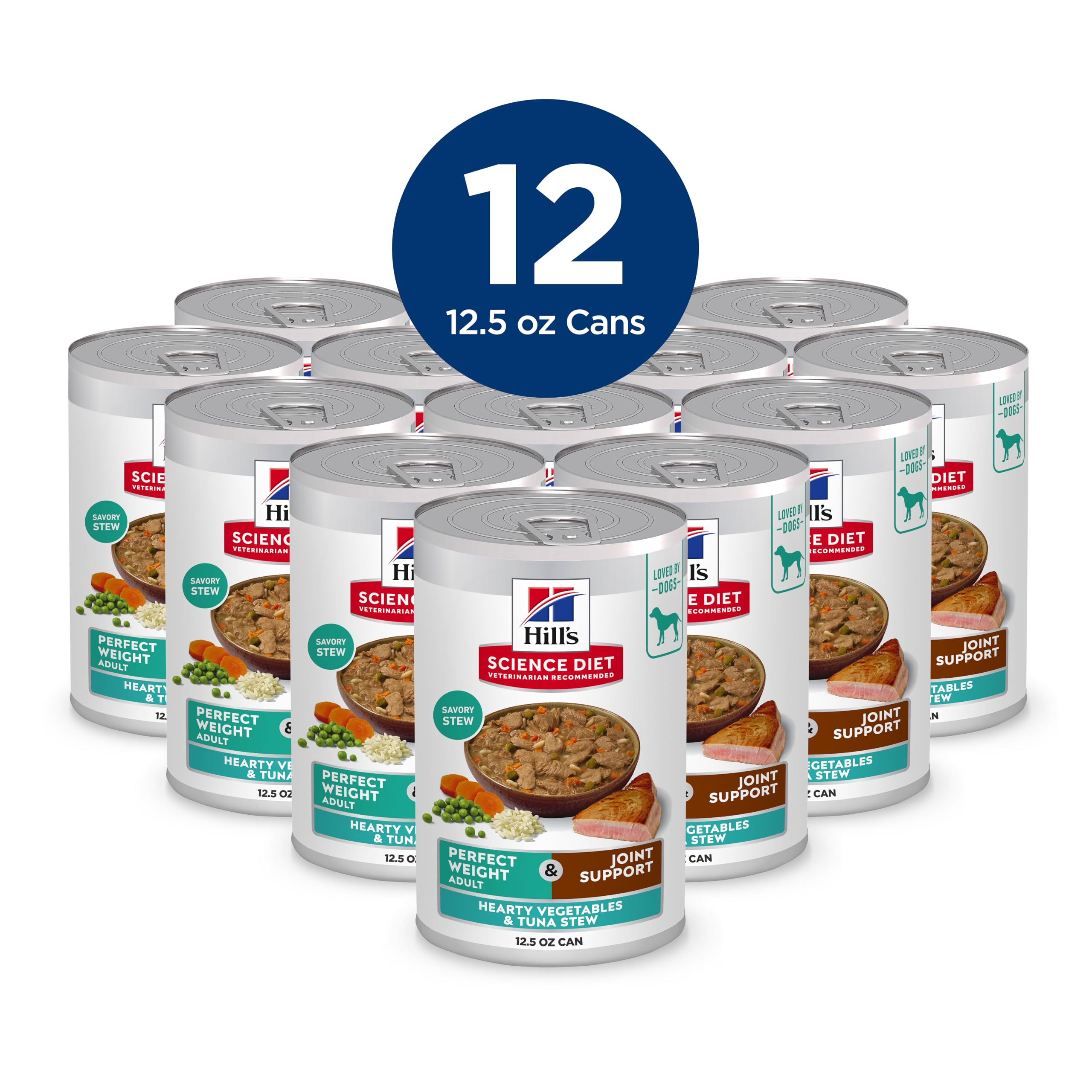 Hill's Science Diet Adulte Poids Parfait – assiette chien, repas humide equilibré et savoureux