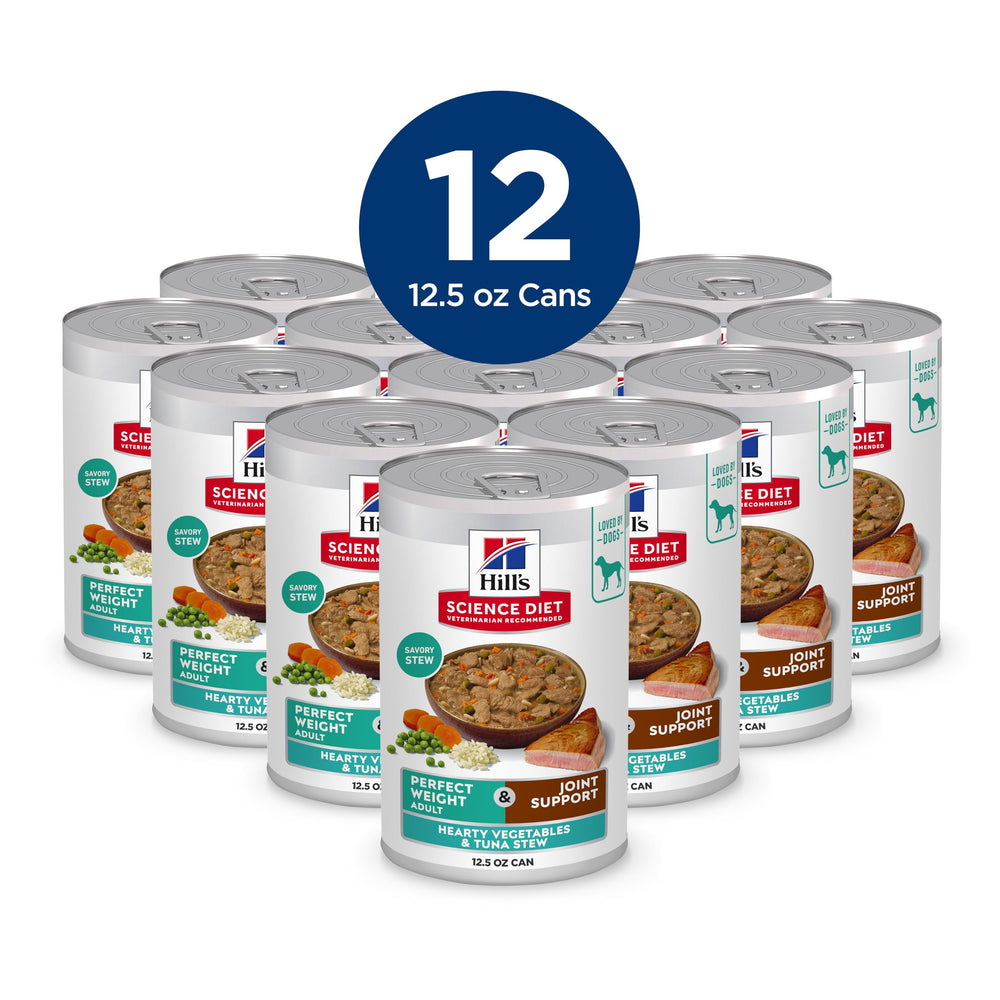 Hill's Science Diet Adulte Poids Parfait – assiette chien, repas humide equilibré et savoureux