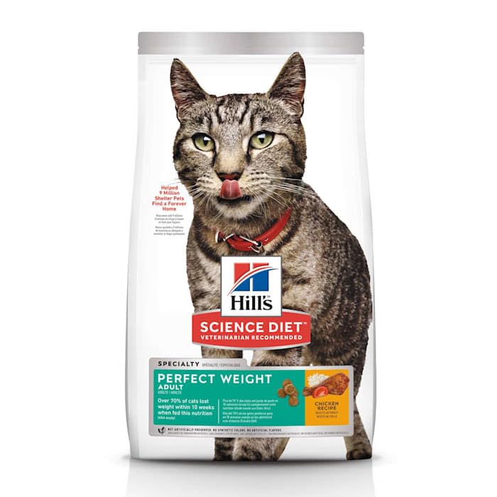 Hill's Science Diet Chat métabolisme sain grâce à une formule ciblée.