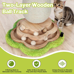 Himake boule sisal en haut: stimule la chasse et l’attention
