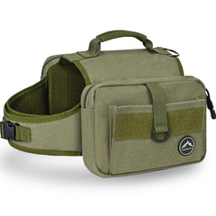 Himal Outdoors dos-chien avec poches latérales zippées pour rangement pratique.