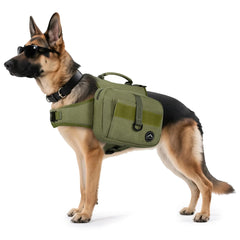 Himal Outdoors sac-dos-chien 600D nylon, durable pour randonnées prolongées.