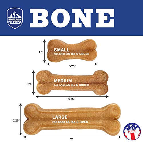 Himalayan Dog Chew Bone stimulant mâchage – encouragement à l’activité mentale.