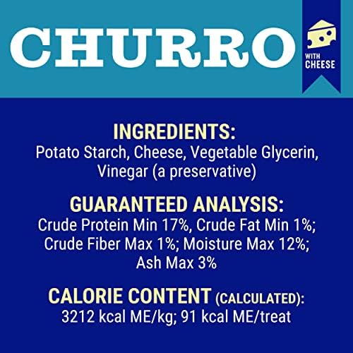 Churro massage dents Himalayan Dog Chew: forme unique nettoie entre les dents