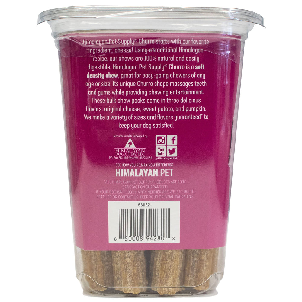 CHURRO Himalayan Cheese Tub ingrédients naturels sans lactose ni gluten.