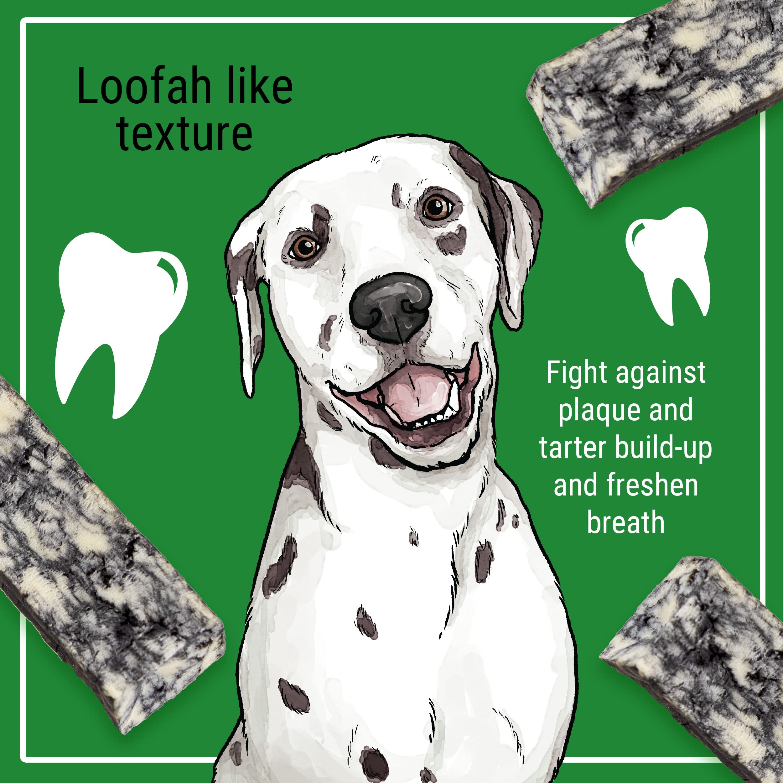 Himalayan Dog Chew : texture facile à digérer adaptée à tous les âges.