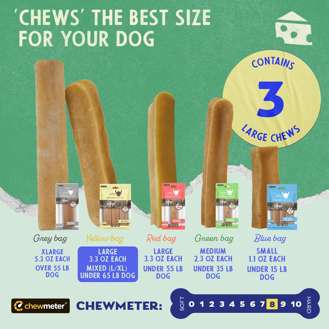 Himalayan Dog Chew – digestion facile grâce au lactose retiré.