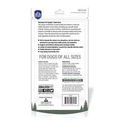 Fromage et ramure ensemble, goût appétissant pour chiens gourmands.