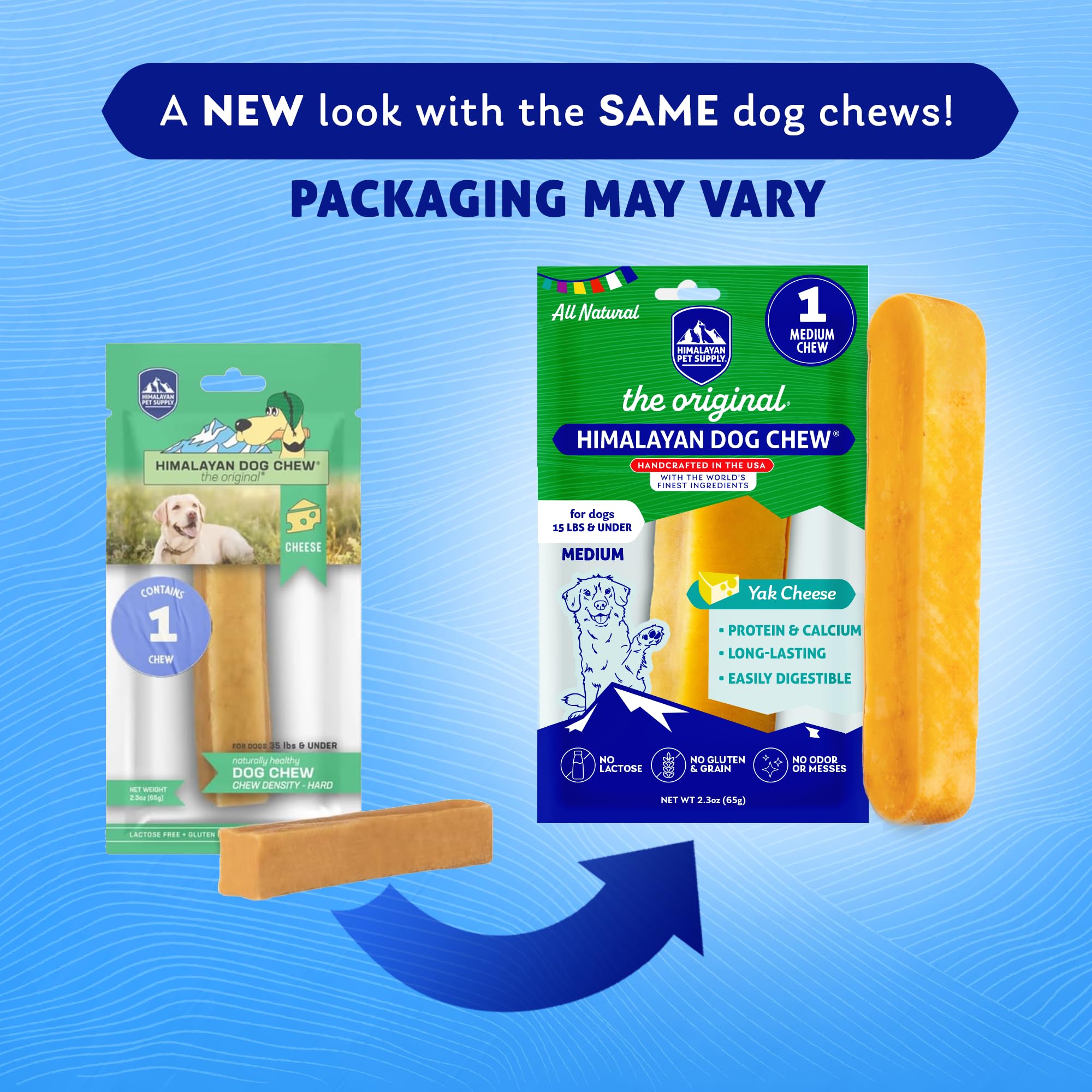 Himalayan Dog Chew mastication-prolongee : temps de jeu plus long pour chiens énergiques