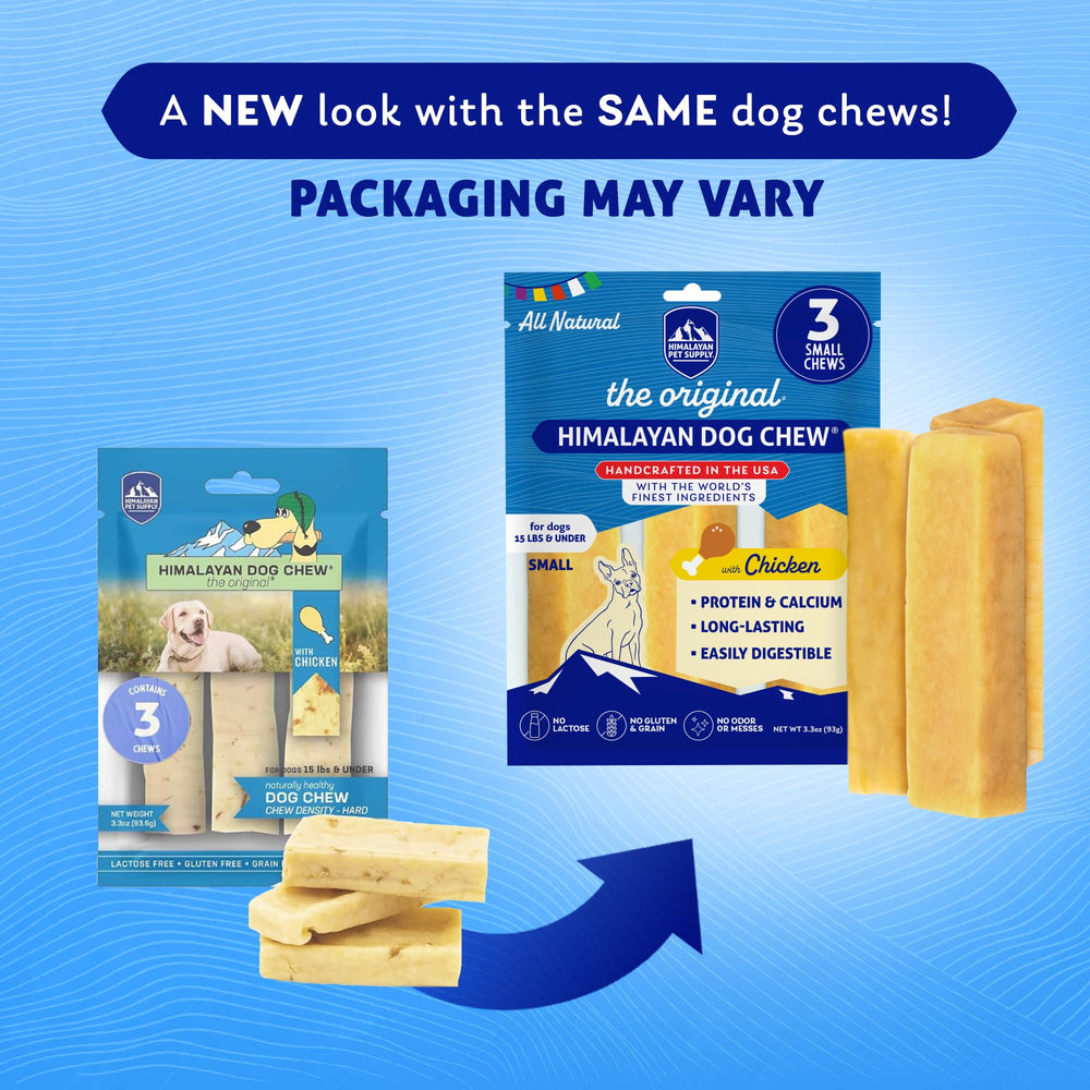Himalayan Dog Chew – texture ferme, occupe les chiens actifs