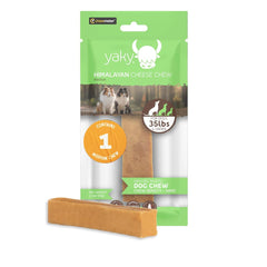 Himalayan Dog Chew : texture fromage naturelle, idéale pour une mastication prolongée.