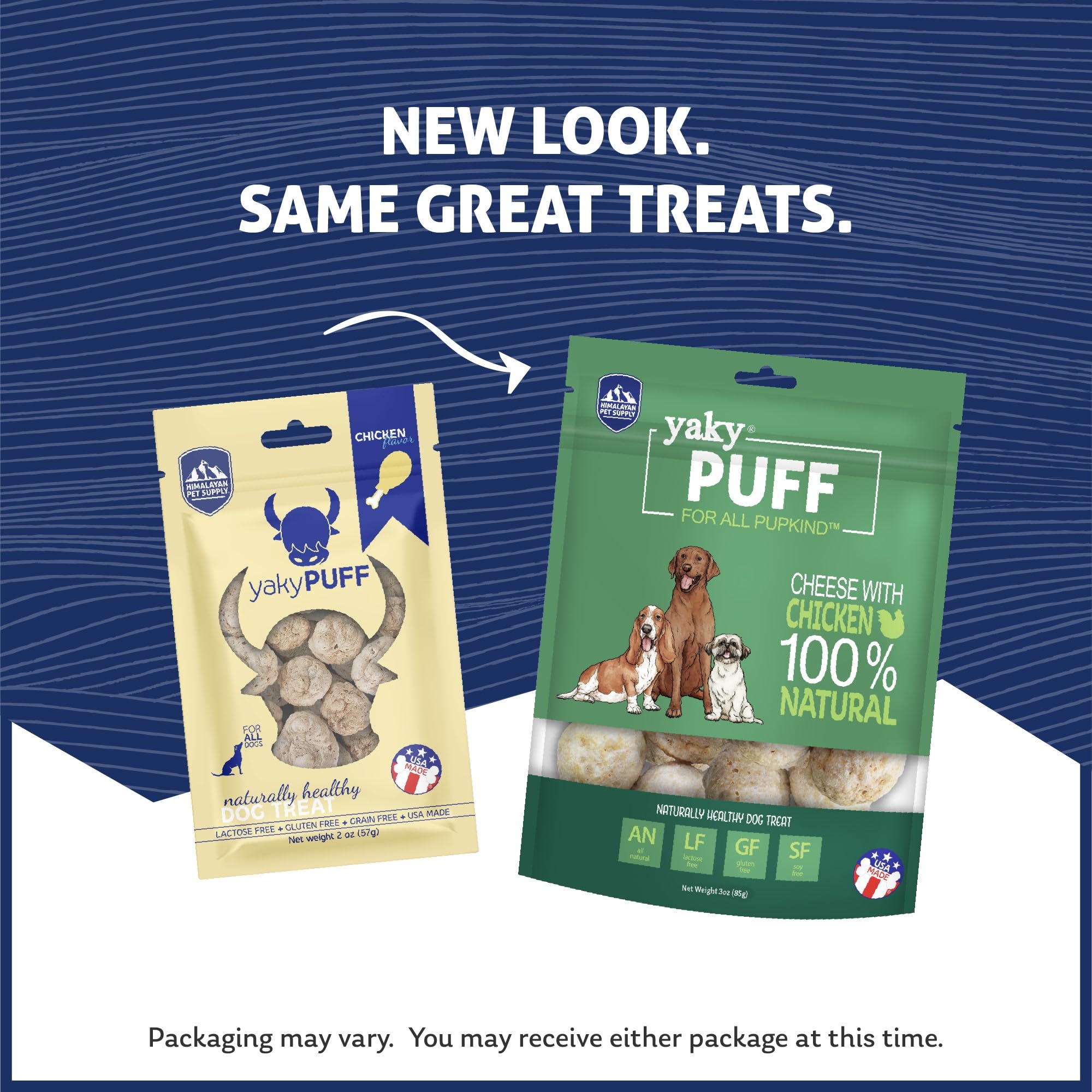Friandises sans gluten, adaptées aux chiens sensibles au régime alimentaire.