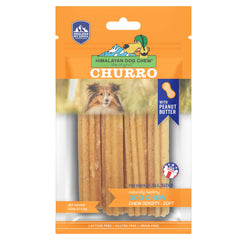 Himalayan Churro au fromage yak dans une poche refermable pratique.