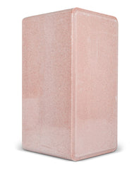 Bloc de sel rose Himalayan Secrets pour caprins, léchage régulier et agréable.