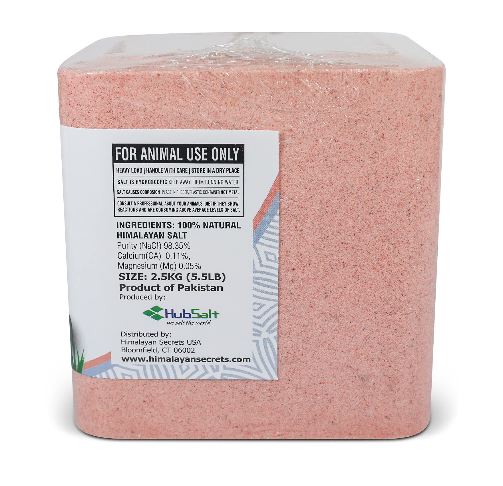 Bloc-sel rose Himalaya Secrets prêt à l'extérieur, Multi-espèces.